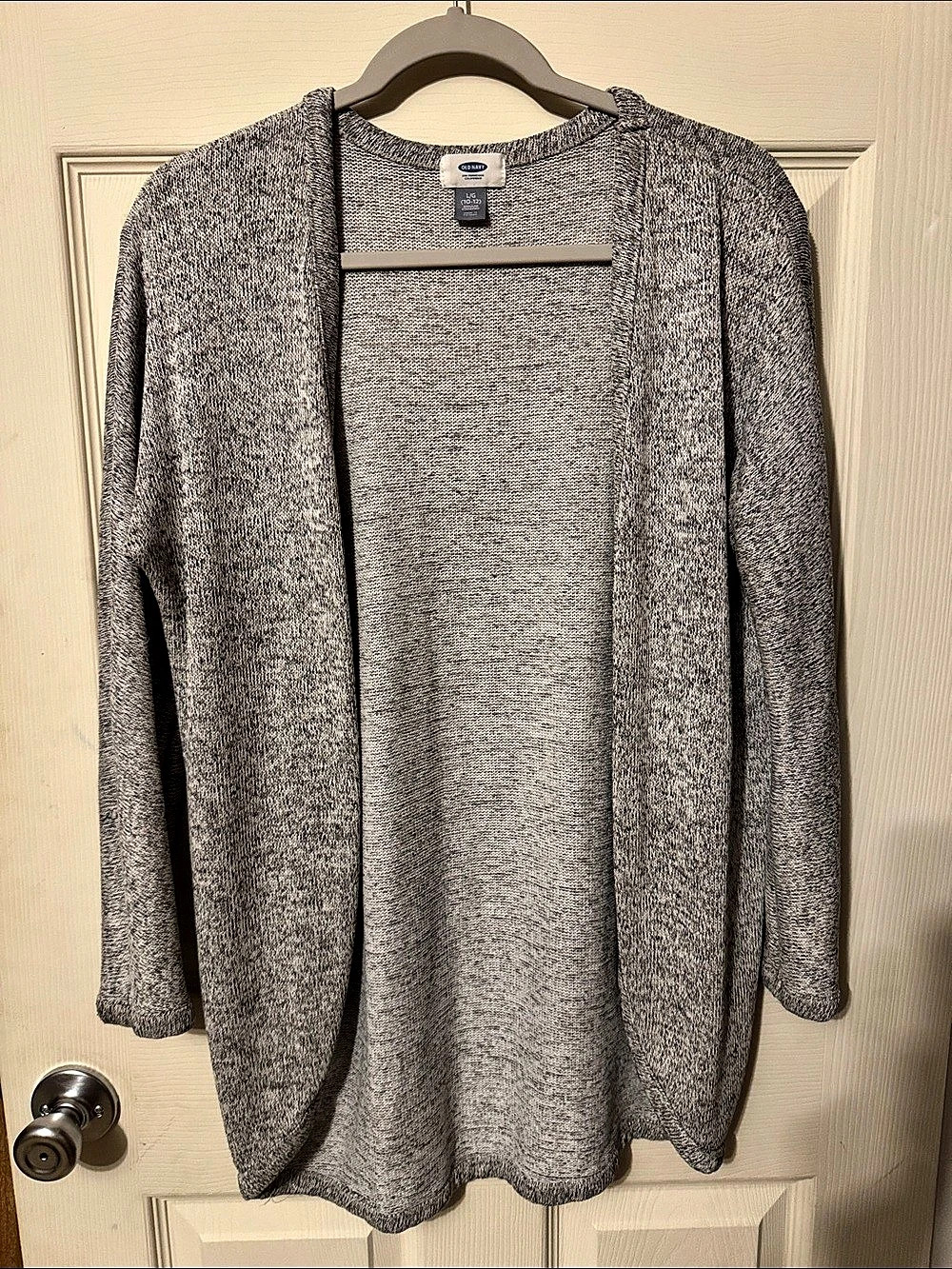 Old Navy Open Front Cardigan in Gray Size Large Like New